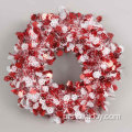 Garland vermelho e branco de Natal